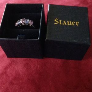 Tanzanite and Amethyst Ring size 8